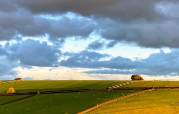 Upper Deverills in the sunlight (Martin Nichols)